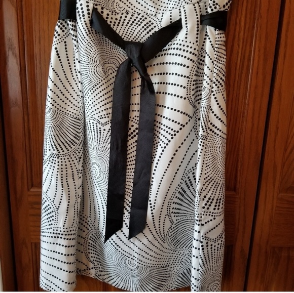 Dress Barn Black & White sleeveless dress - Picture 4 of 5